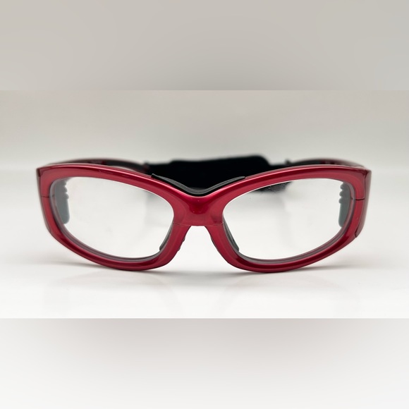 Tuscany Sports Goggle TG104 Eyeglasses Eye Glasses Unisex Frame New 56mm Red - Picture 2 of 9